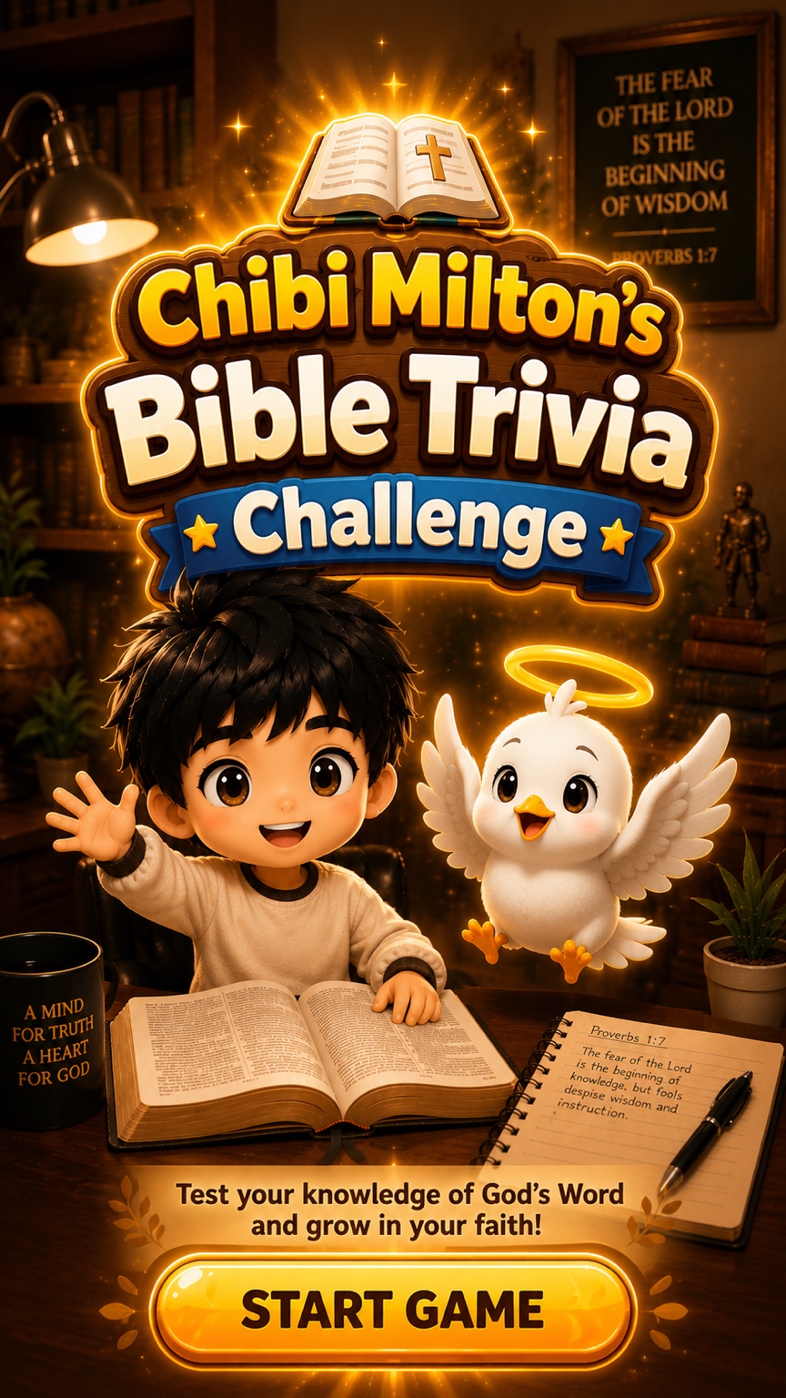 Chibi Milton's Bible Trivia Challenge